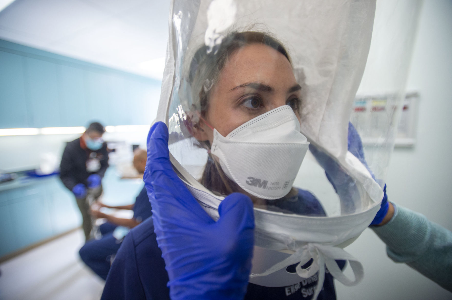 Training at L.A. Surge Hospital